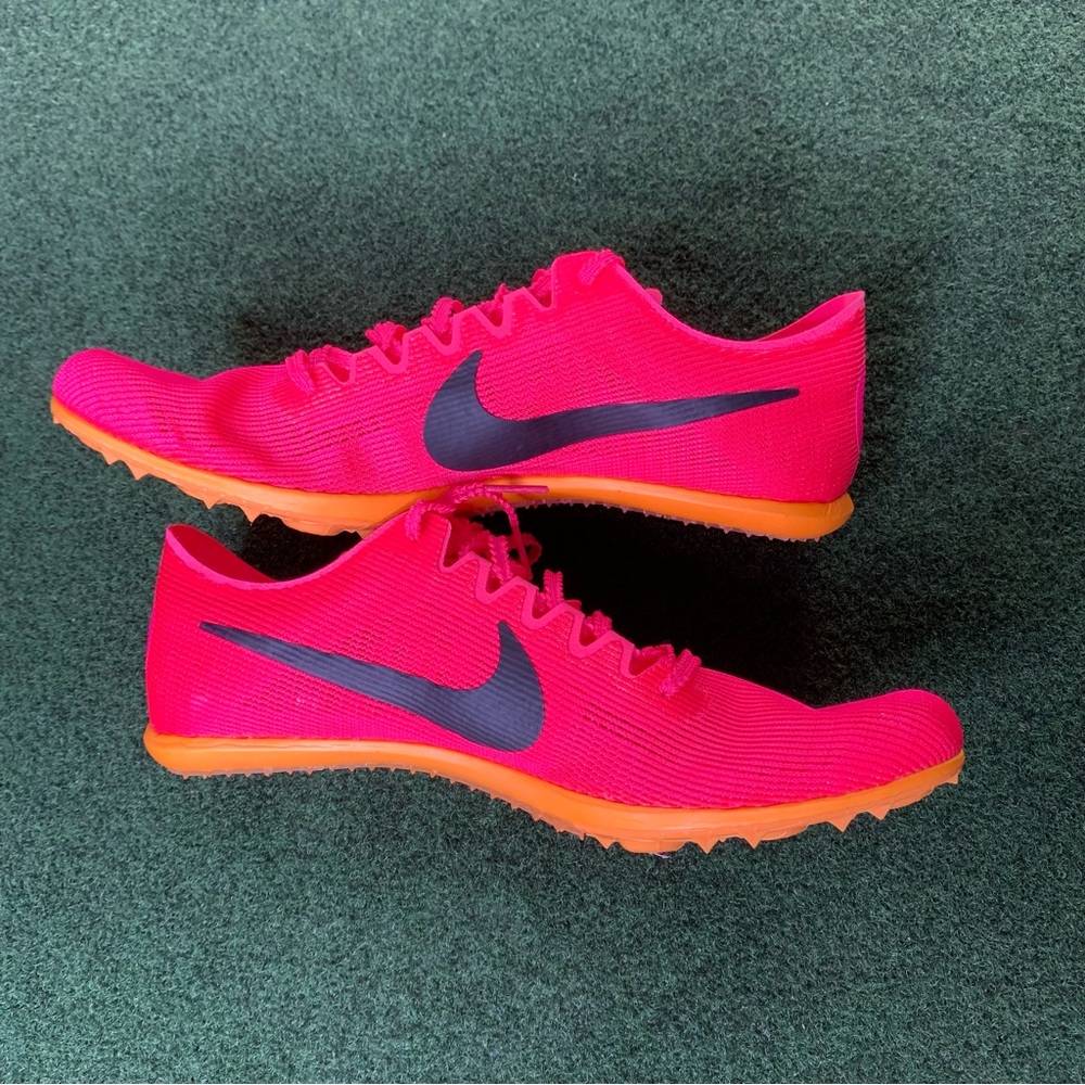 Nike Zoom Mamba 6 Hyper Pink Racing Track Spikes Men's DR2733-600 - Picture 7 of 7